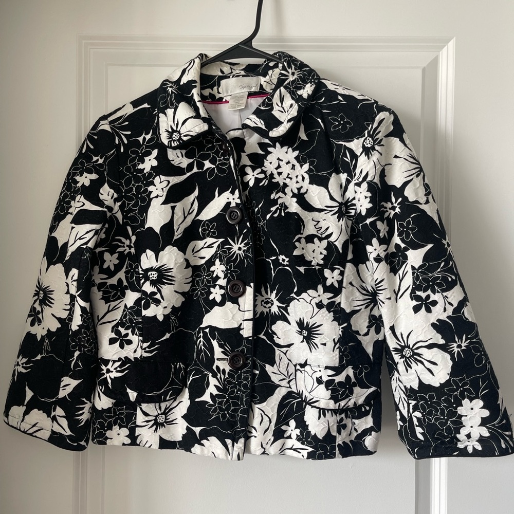 Floral Blazer